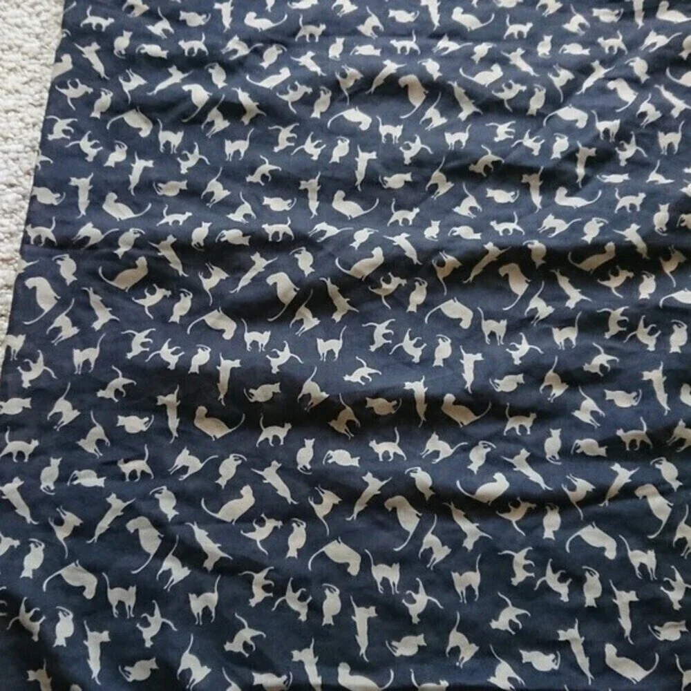 Dancing Cat Chiffon Scarf